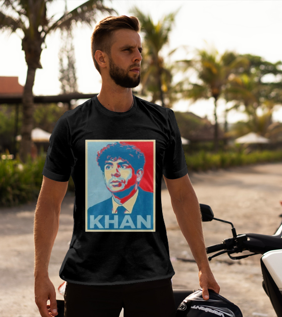 Tony Khan Hope Style Portrait KHAN T-Shirt