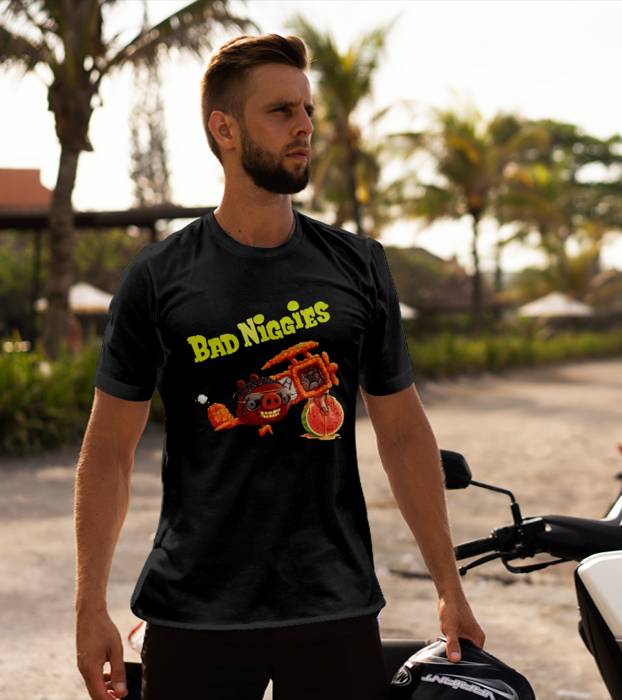 Bad Niggies Angry Birds T-Shirt