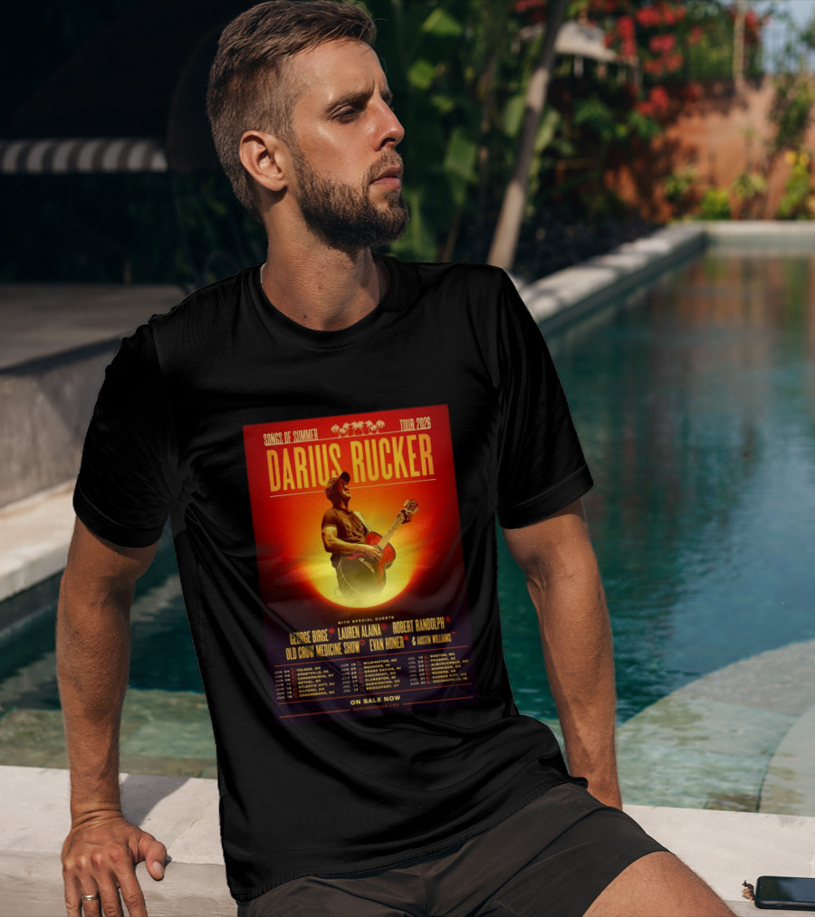 Darius Rucker Songs Of Summer Tour 2026 With Special Guests T-Shirt