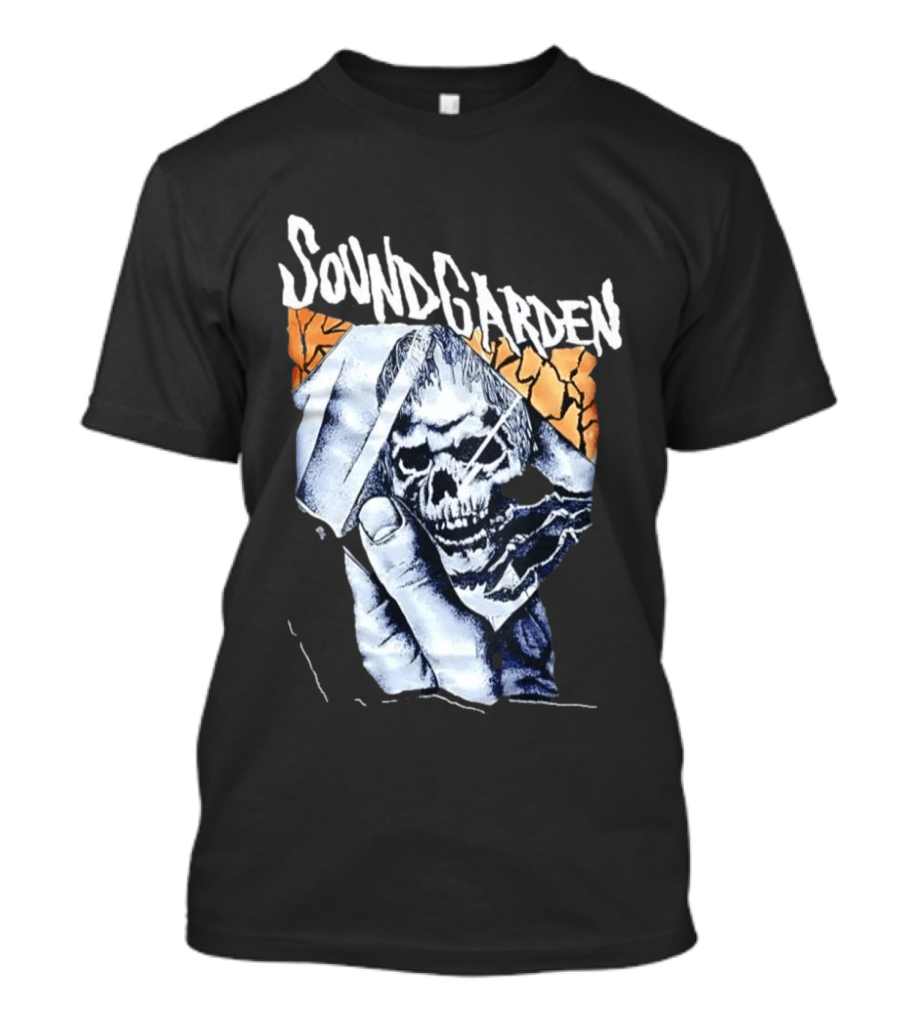 Soundgarden Skull Hand Broken Glass T-Shirt