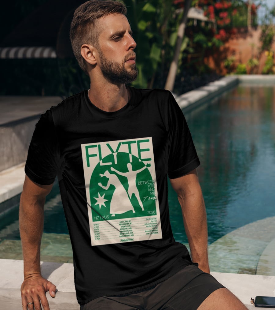 Flyte Between You And Me Tour NZ AUS 2026 T-Shirt