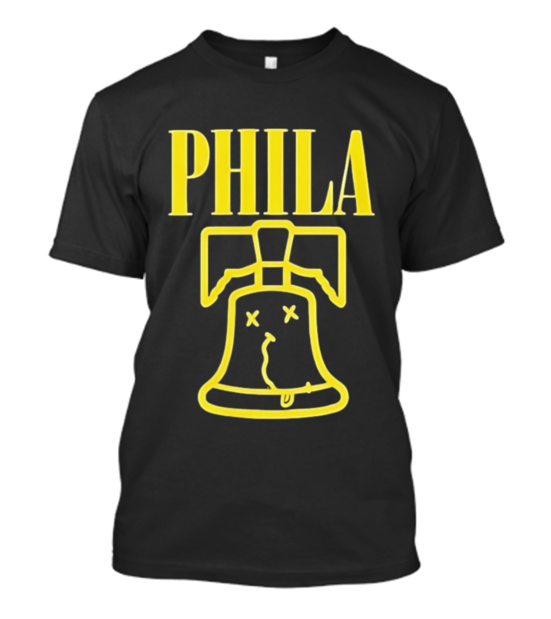 Phila Liberty Bell Icon With Smells Like Philly Spirit T-Shirt
