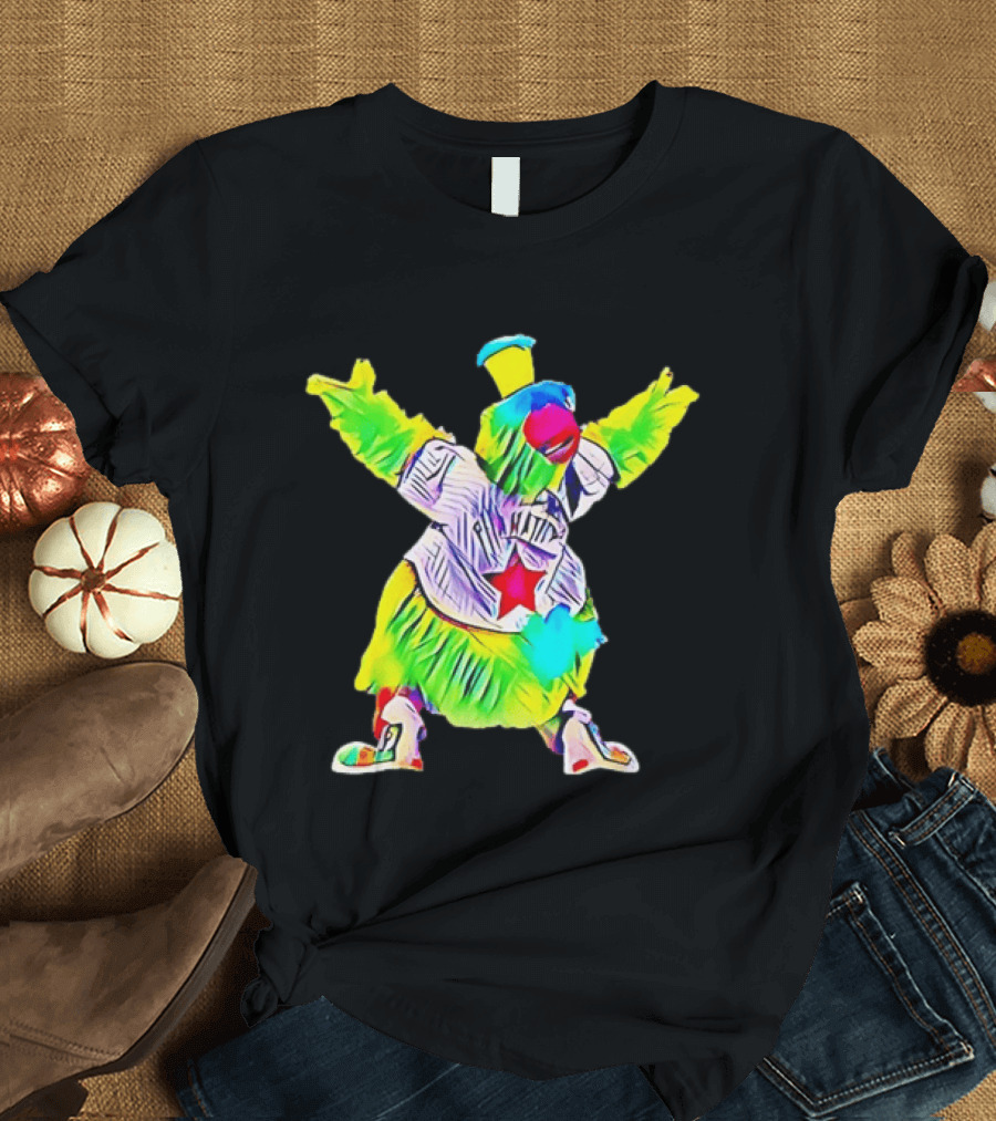 Philly Phillie Phanatic Baseball Mascot Celebration T-Shirt