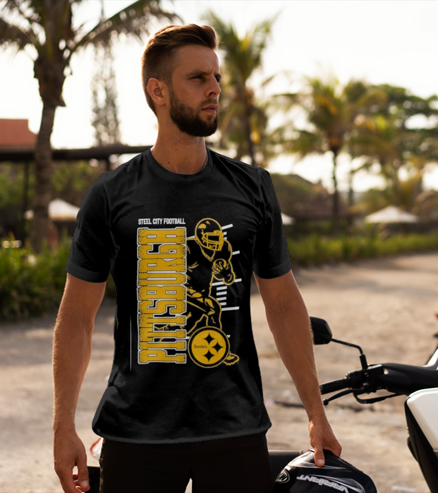 Steel City Football Pittsburgh Steelers Train T-Shirt