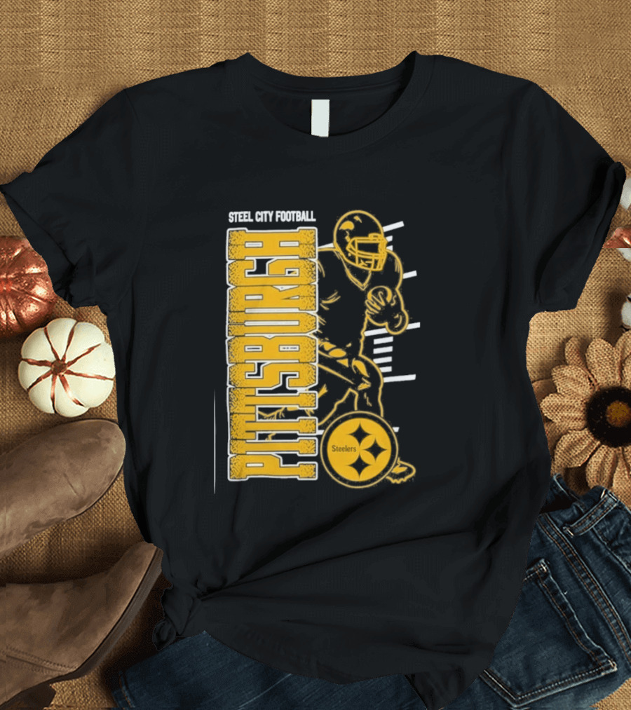 Steel City Football Pittsburgh Steelers Train T-Shirt