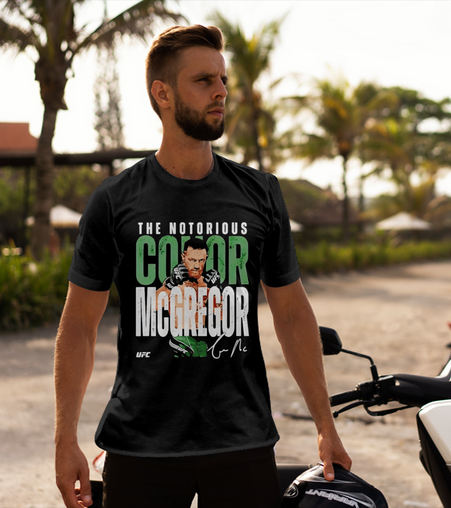 The Notorious Conor McGregor UFC Fighter Signature T-Shirt