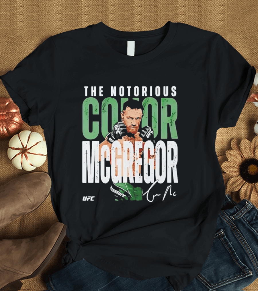 The Notorious Conor McGregor UFC Fighter Signature T-Shirt
