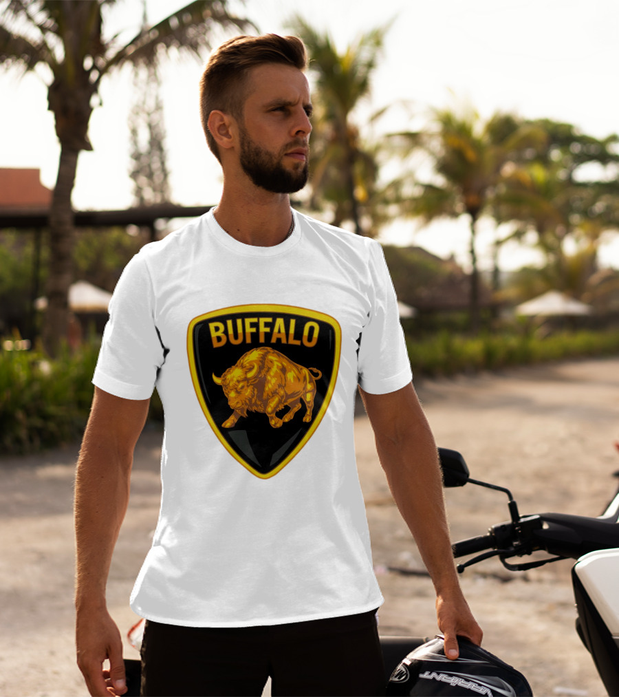 Buffalo Bison Emblem Buffalorghini T-Shirt