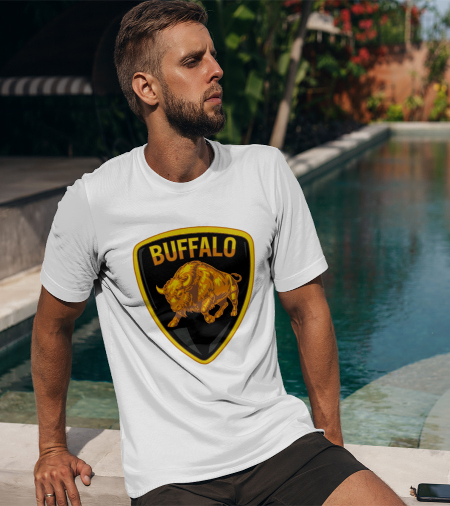 Buffalo Bison Emblem Buffalorghini T-Shirt