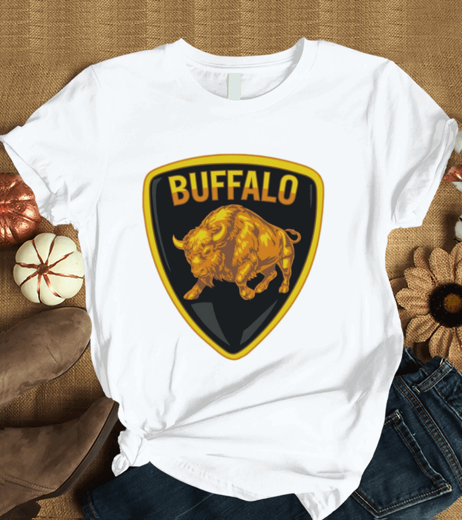 Buffalo Bison Emblem Buffalorghini T-Shirt