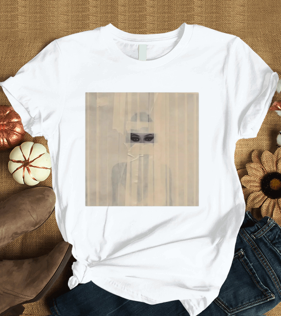 Habibti Drake 2026 Album Cover Mysterious Eyes Behind Curtains T-Shirt