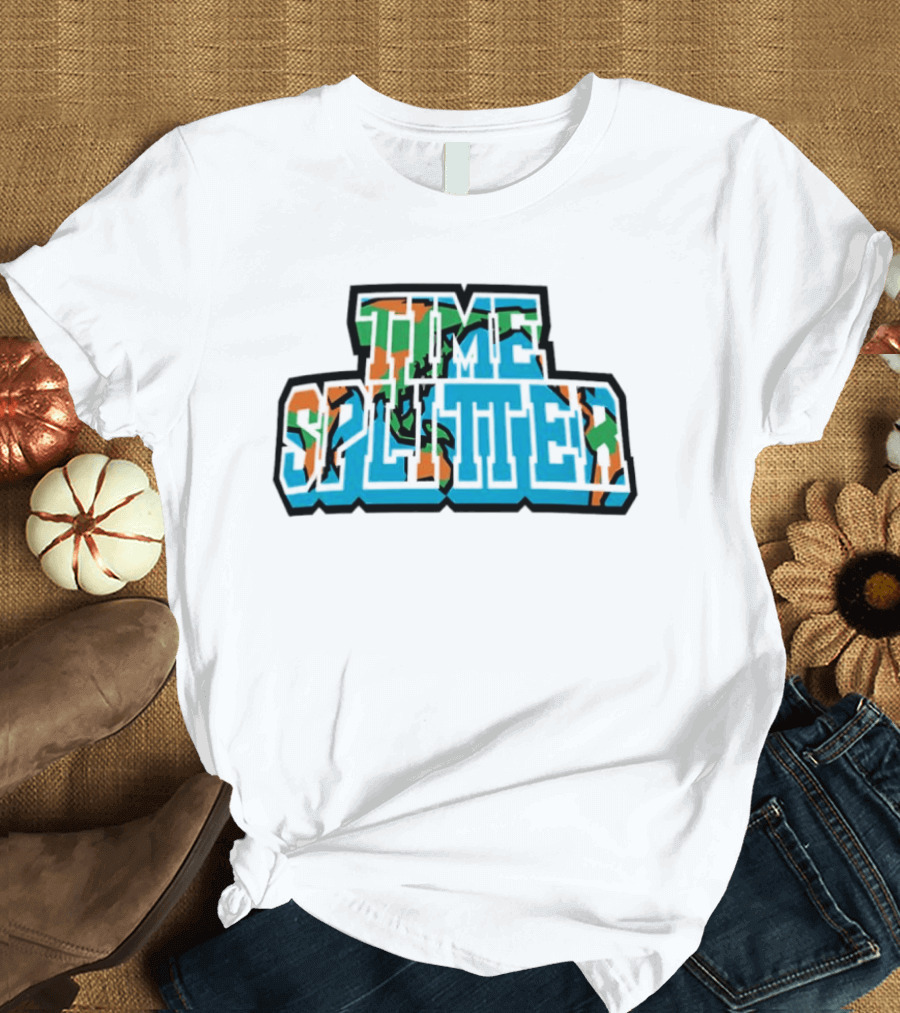 Kushida The Real IC Grappler Time Splitter World Map T-Shirt