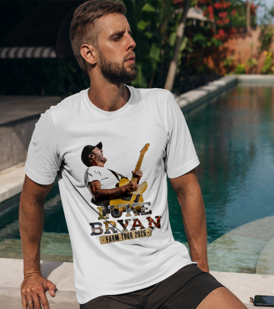 Luke Bryan Farm Tour 2026 Latrobe PA Concert Performance T-Shirt