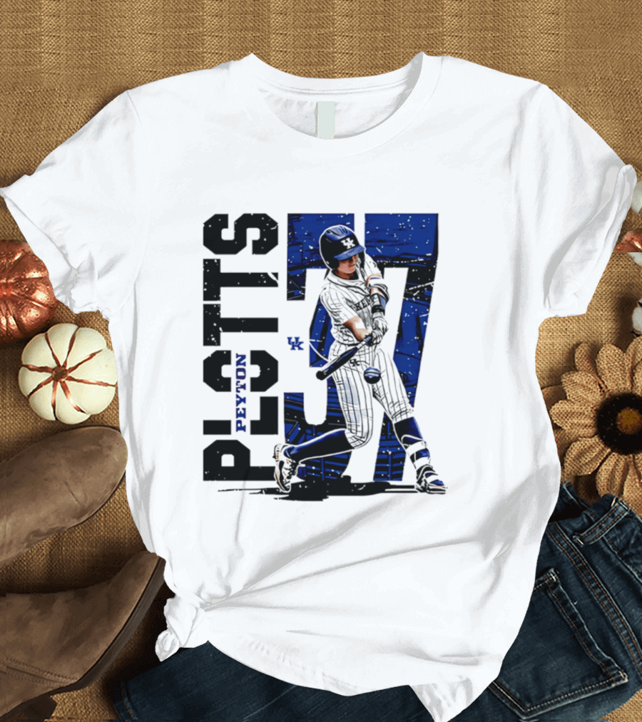 Peyton Plotts Kentucky 37 Softball NCAA UK T-Shirt