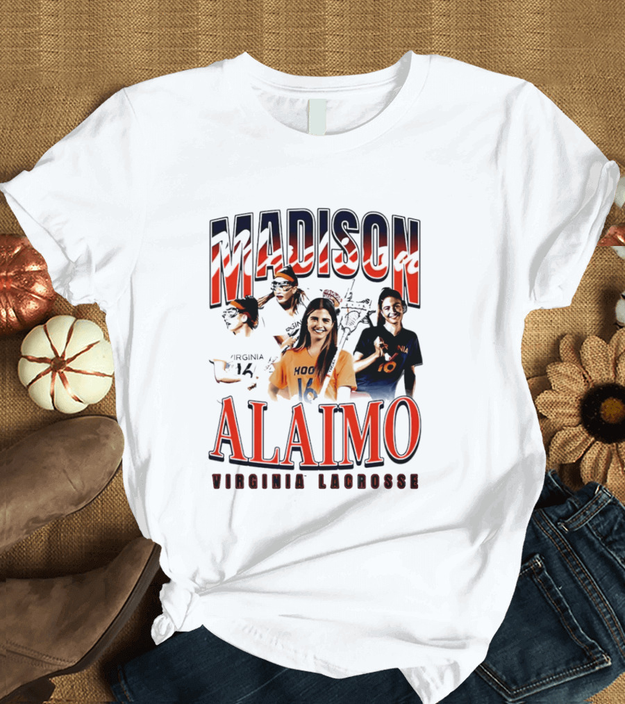 Madison Alaimo Virginia Lacrosse Highlight Player 14 T-Shirt