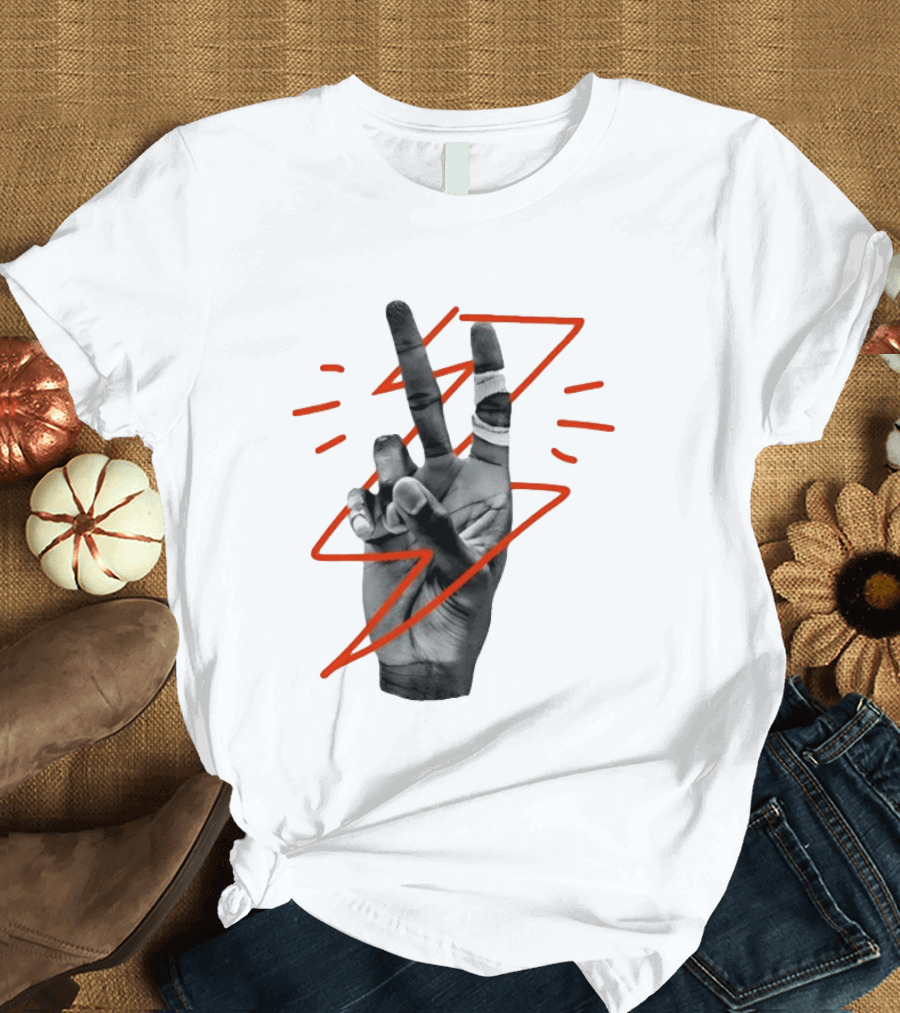 Shai Gilgeous Alexander Hand Gesture Oklahoma City Thunder MVP Treball T-Shirt