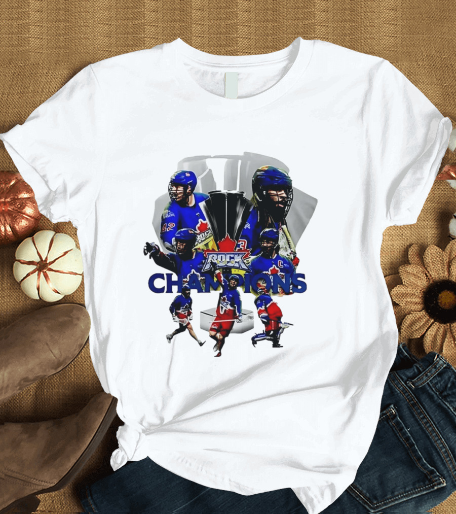 Toronto Rock Lacrosse Champions 2026 National League Victory T-Shirt