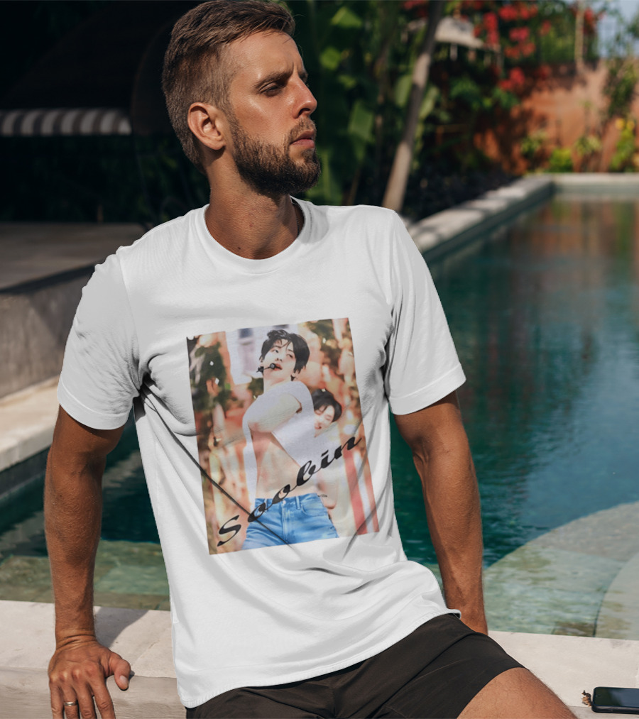 Soobin TXT Abs Performance Stage Fashion T-Shirt