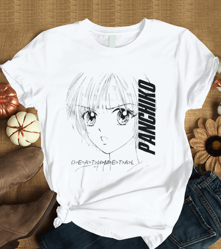 Panchiko Death Metal Manga T-Shirt