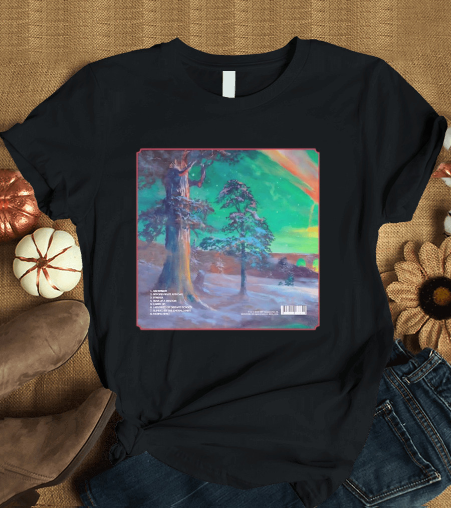 Ascension Beyond Heart And Day Emerald Mist Fading Hero T-Shirt