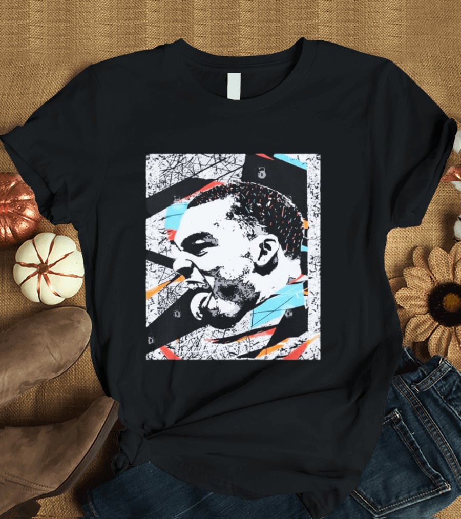 Michael Jordan Chicago Bulls Tongue Expression Urban Graffiti T-Shirt
