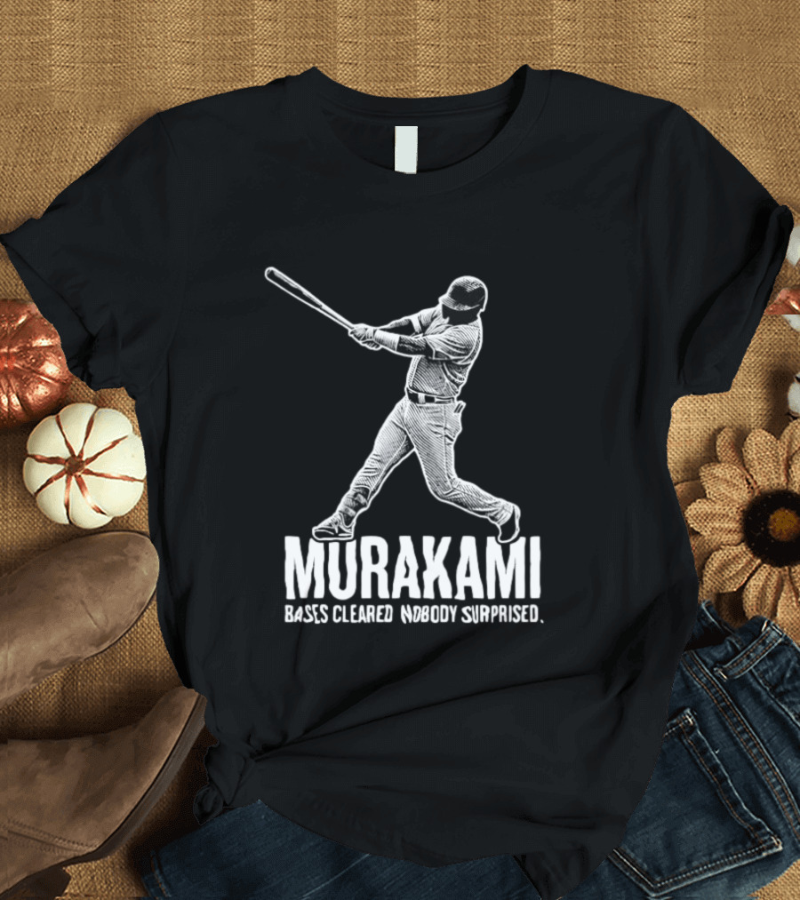 Murakami Bases Cleared Nobody Surprised Swinger Tokyo Yakult Swallows T-Shirt