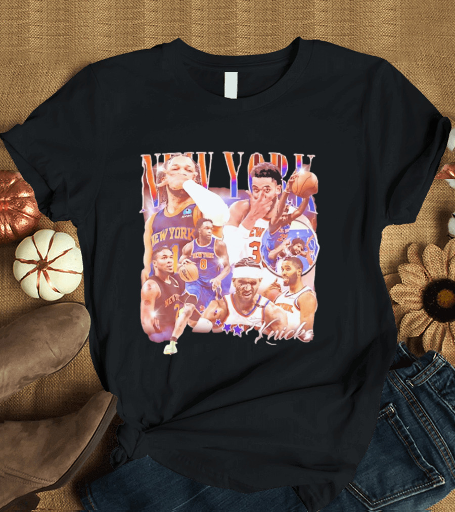 New York Knicks Players Basketball Stars T-Shirt