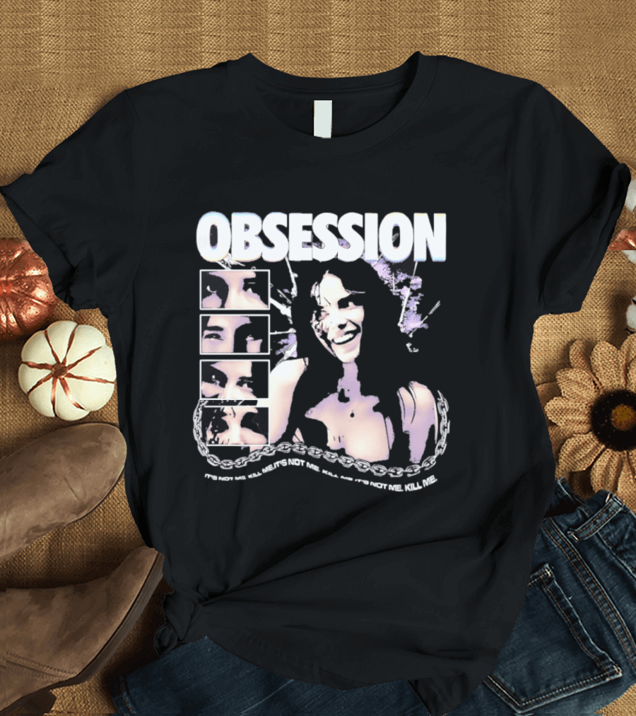Obsession Horror It's Not Me Kill Me Chain T-Shirt