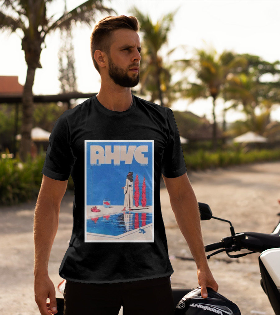 Rhye Zeyzey Poolside May 24 2026 Miami FL Retro Vibe T-Shirt