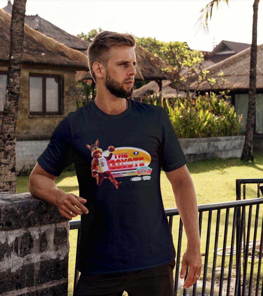 The Coyote 21 San Antonio Spurs Fans Karmanac T-Shirt