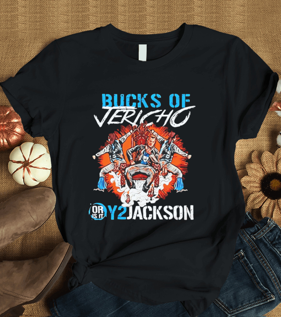 Bucks Of Jericho Y2Jackson Dynamic Wrestling Trio T-Shirt