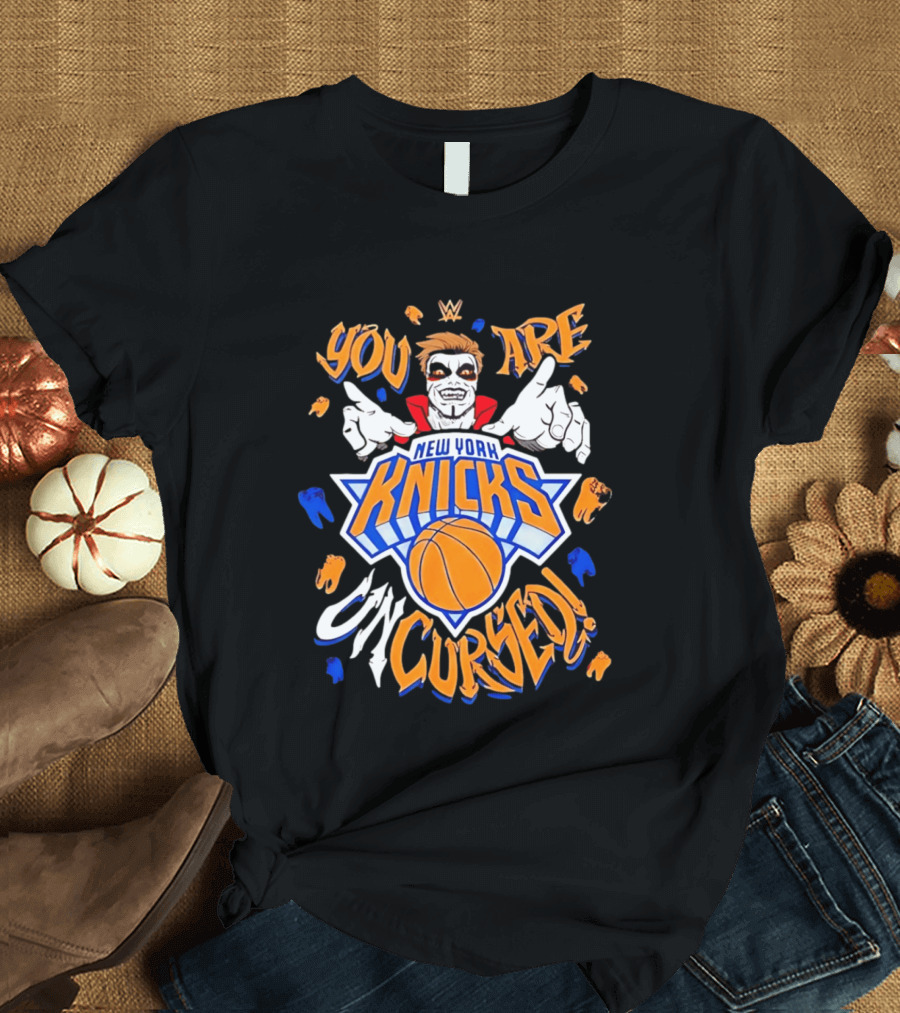 New York Knicks Danhausen You Are Cursed T-Shirt
