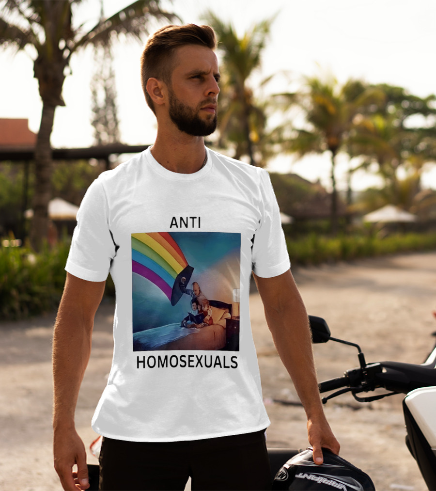 Anti Homosexuals Pride Rainbow T-Shirt