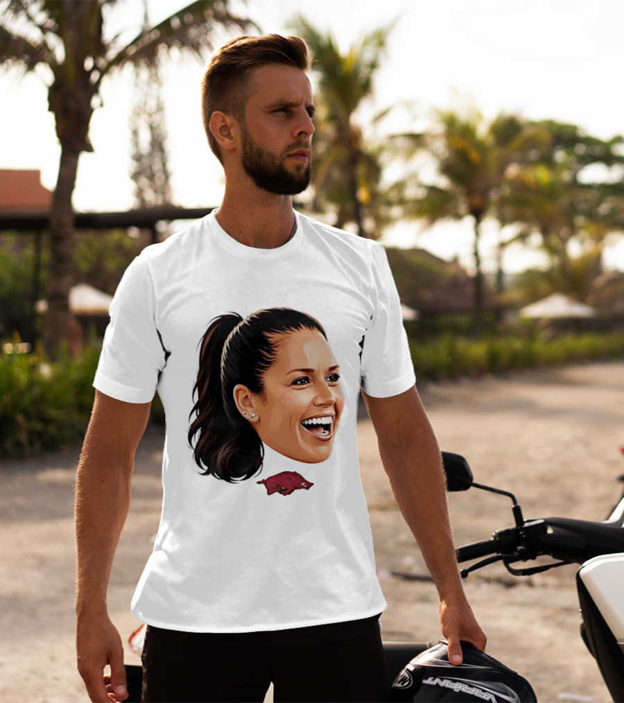 Arkansas Razorbacks Kailey Wyckoff Caricature Sports Team Fan Spirit T-Shirt