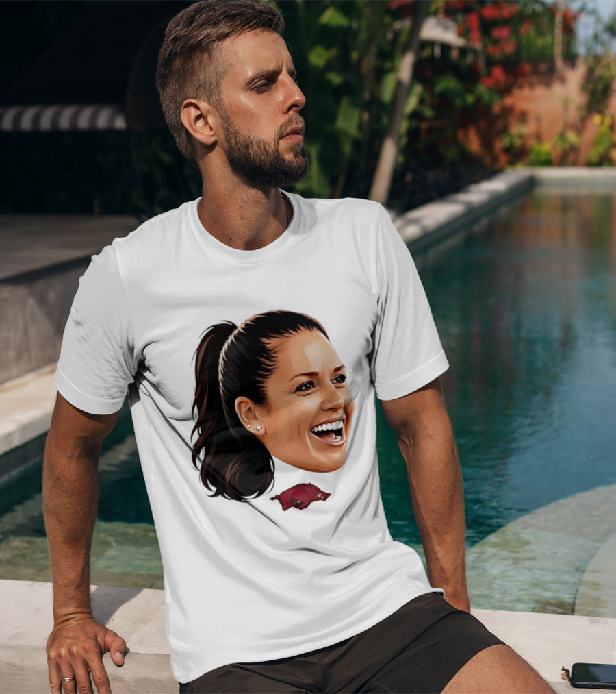 Arkansas Razorbacks Kailey Wyckoff Caricature Sports Team Fan Spirit T-Shirt