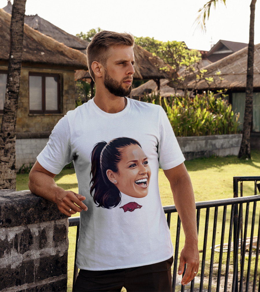 Arkansas Razorbacks Kailey Wyckoff Caricature Sports Team Fan Spirit T-Shirt
