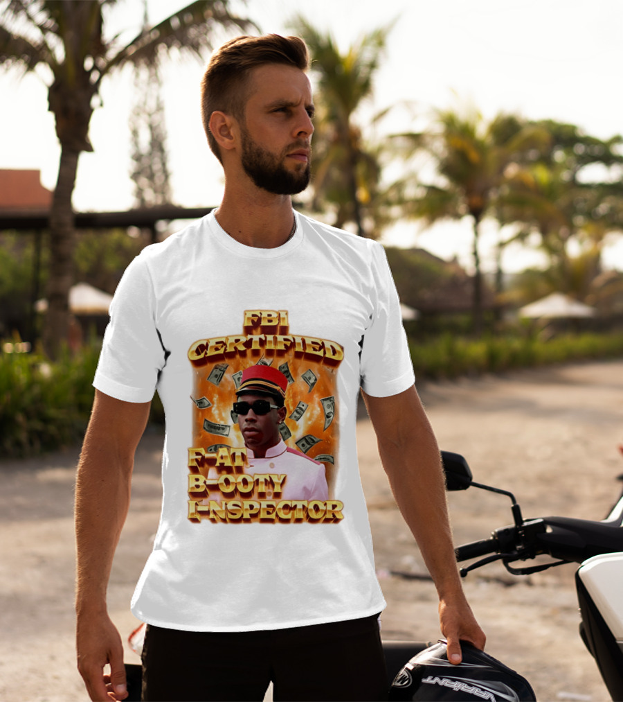 FBI Certified F At B Ooty I Nspector Money Explosion T-Shirt