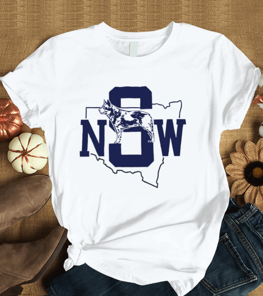 NSW Cattle Dog Map New South Wales Australia T-Shirt