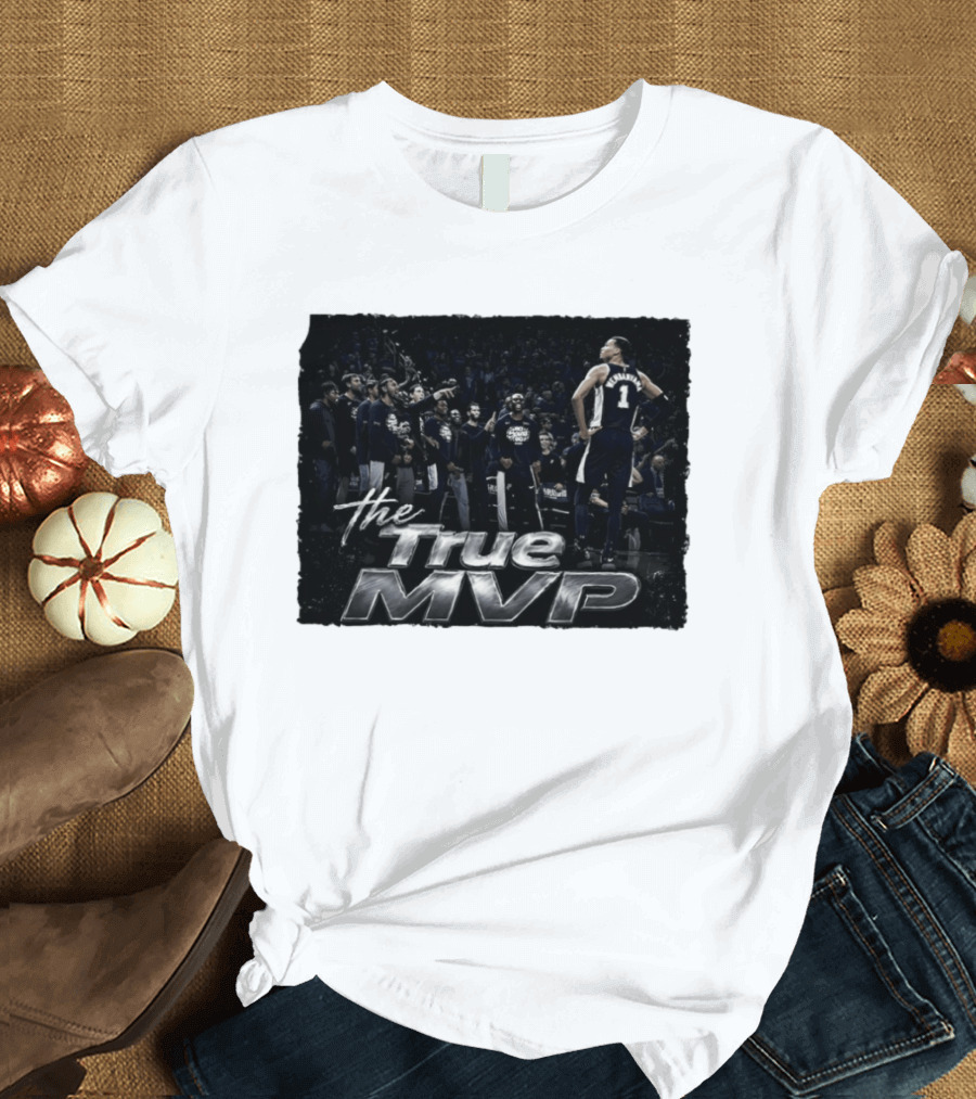The True MVP San Antonio Basketball Wemby Number 1 T-Shirt
