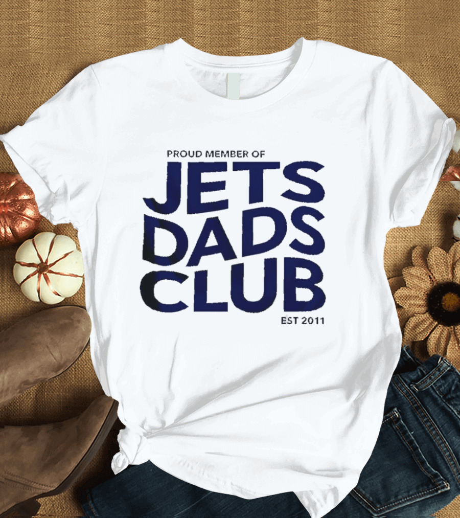 Winnipeg Jets Proud Member Of Jets Dads Club Est 2011 T-Shirt