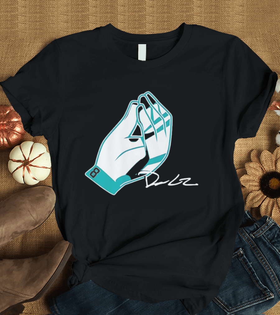 Dominic Canzone Seattle Mariners Che Vuoi Hand Gesture 8 Signature T-Shirt