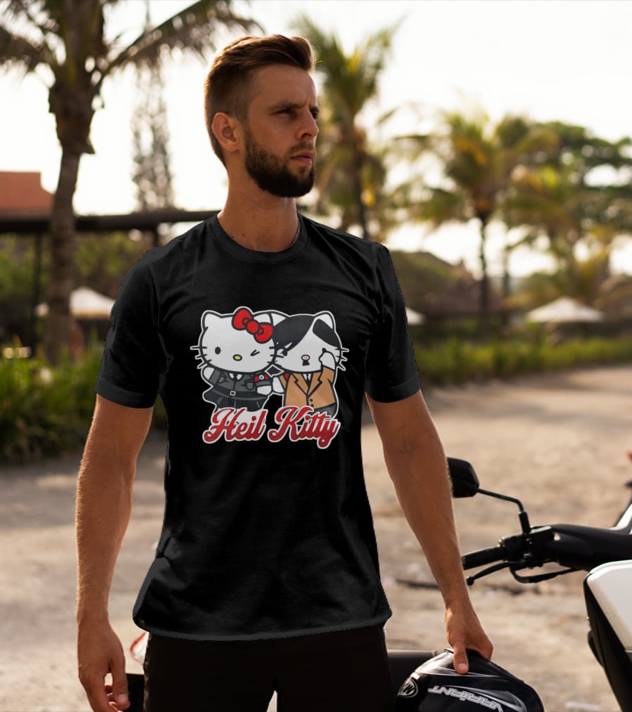 Heil Kitty Hitler Hello Kitty T-Shirt