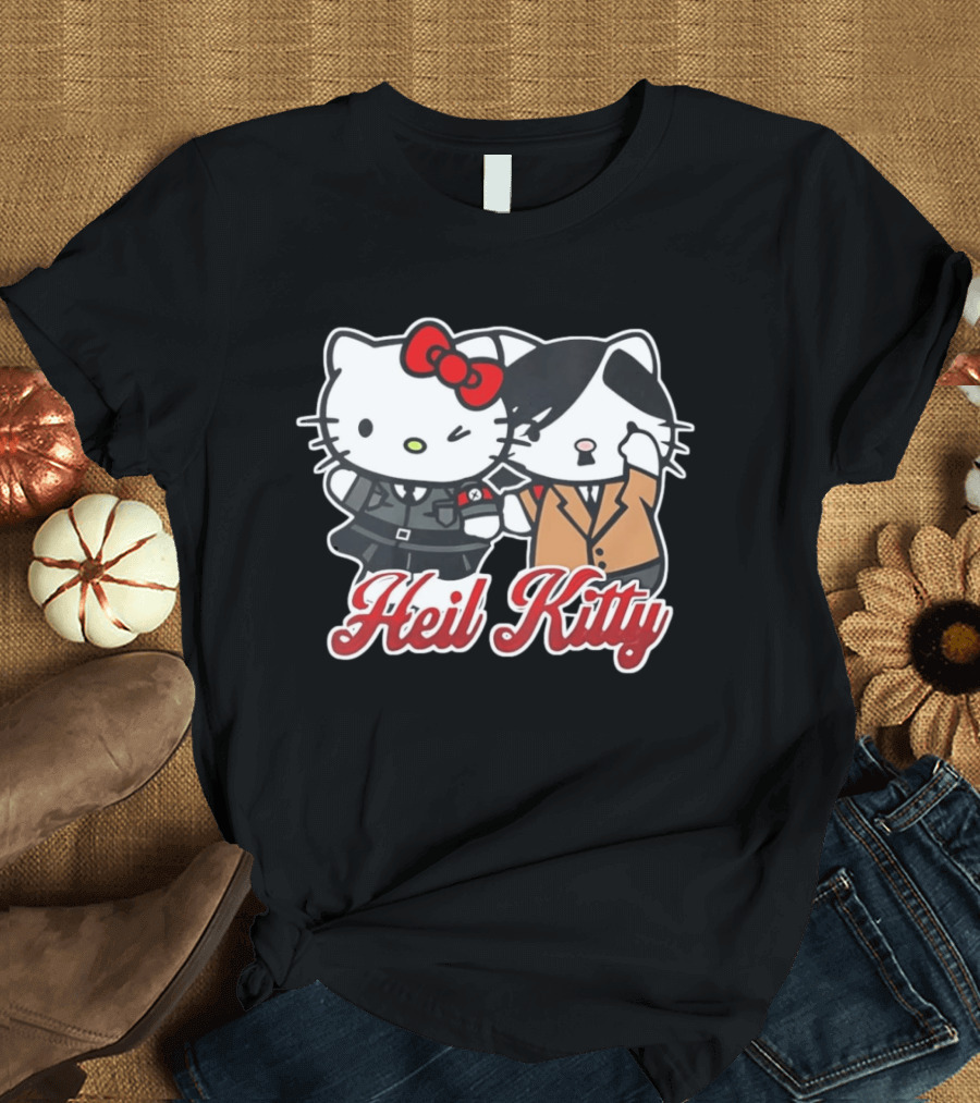 Heil Kitty Hitler Hello Kitty T-Shirt