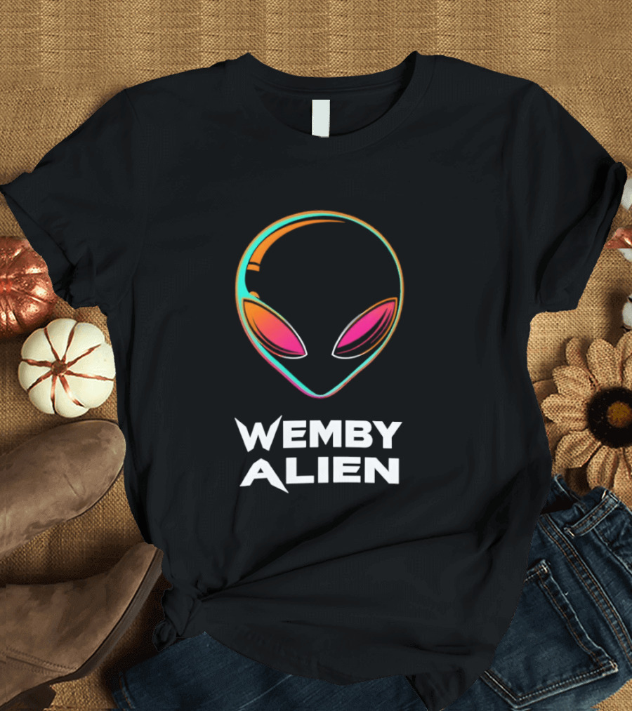 Wemby Alien San Antonio Spurs Fiesta Extraterrestrial Edition T-Shirt
