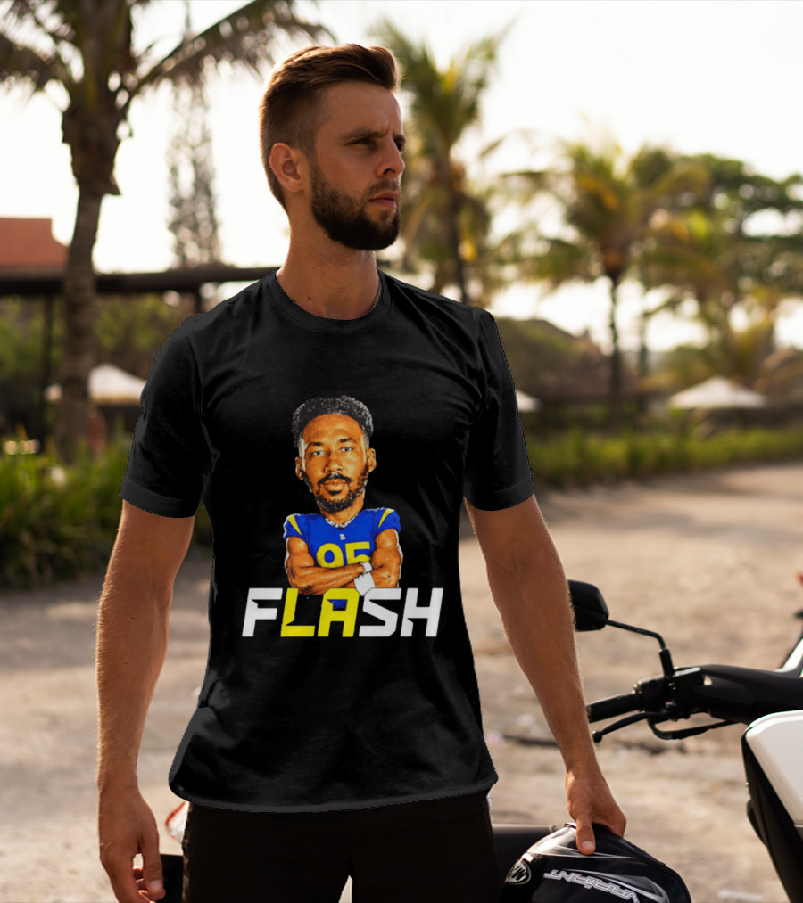 Los Angeles Rams Flash 95 Poona Ford T-Shirt