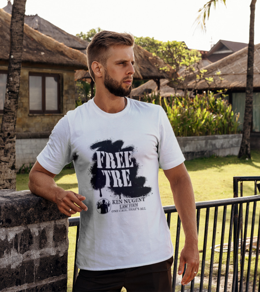 Free Tre Ken Nugent One Call That's All T-Shirt