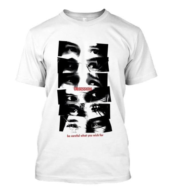 Inde Navarrette Obsession Black Red Grunge T-Shirt