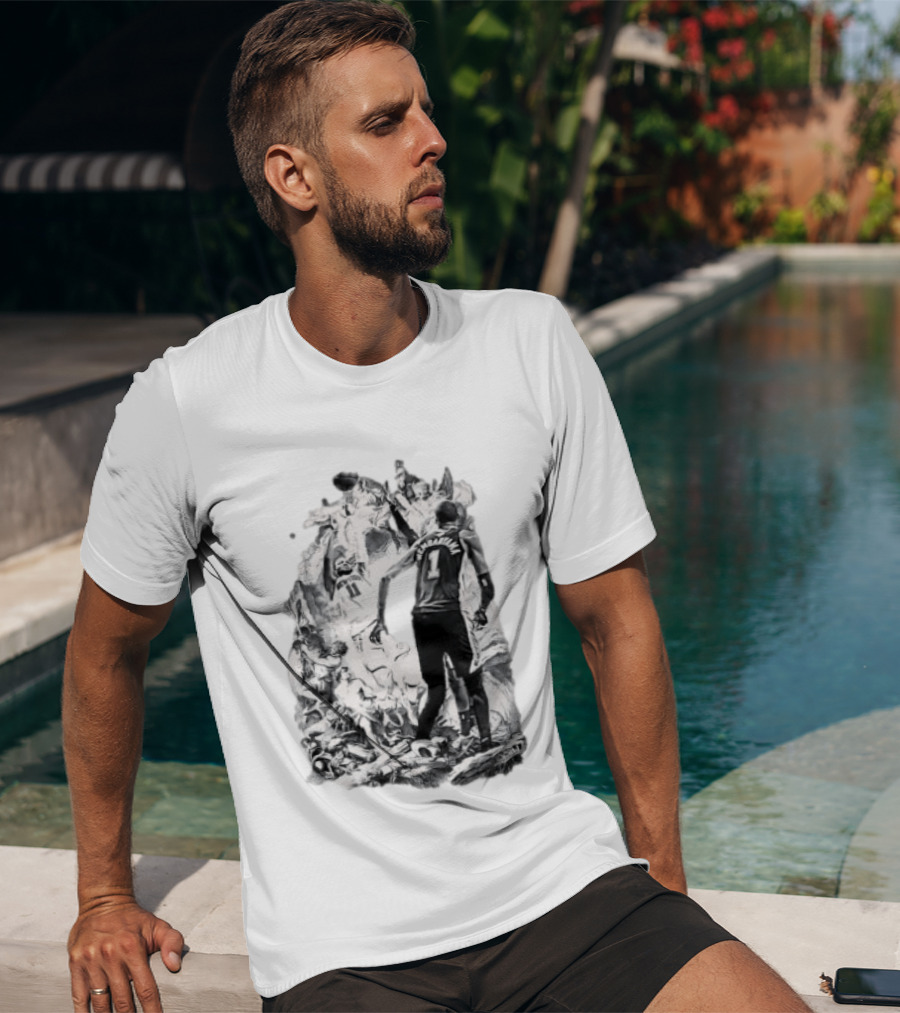 Jalen Brunson New York Knicks Victor Wembanyama San Antonio Spurs NBA Matchup T-Shirt