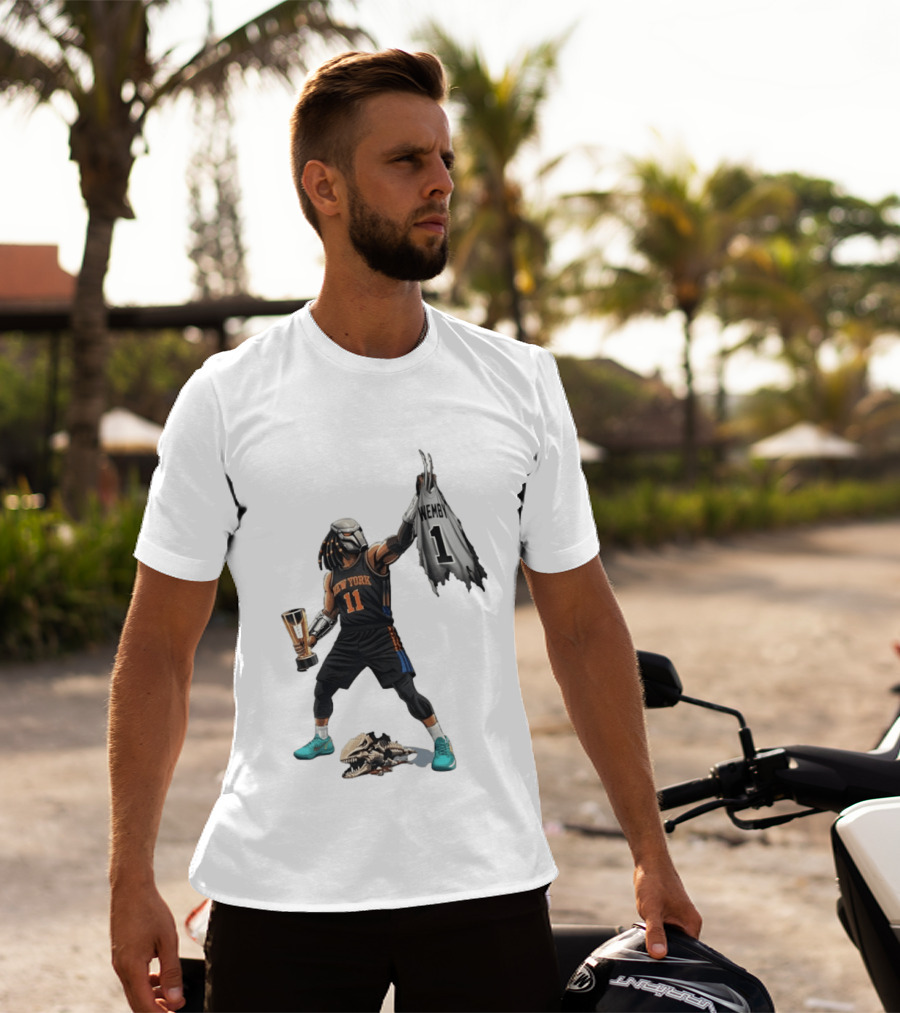 Jalen Brunson Warrior New York Knicks NBA Trophy Wemby 2026 T-Shirt