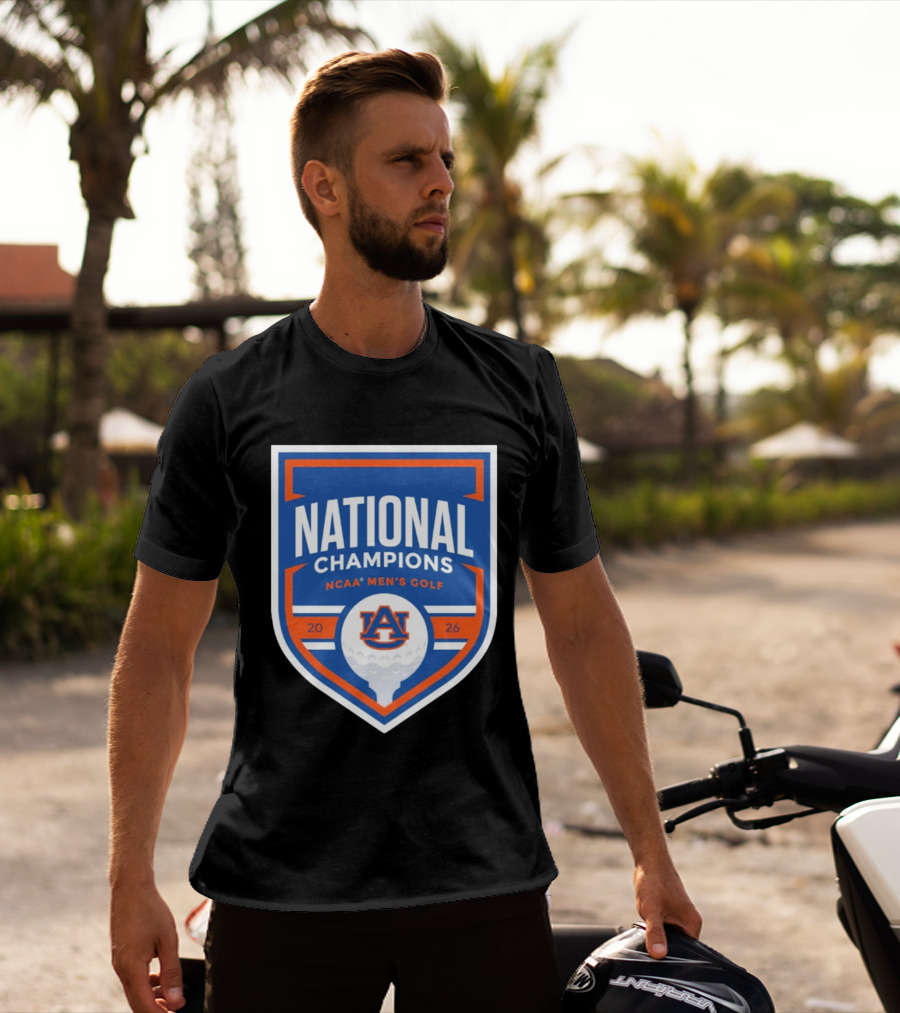 Auburn Tigers National Champions 2026 NCAA Men's Golf T-Shirt